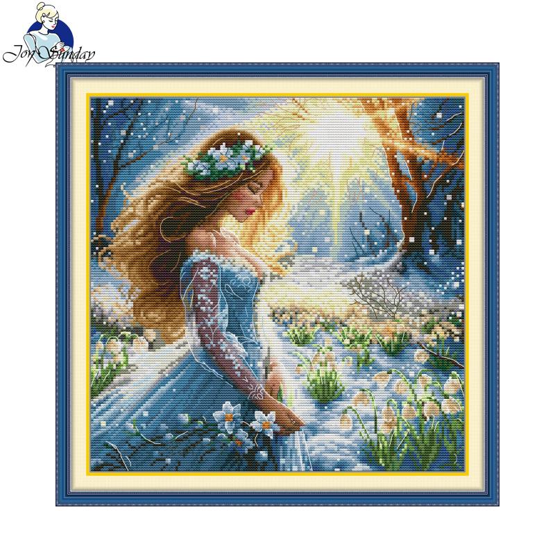 Joy Sunday Kit de point de cro - Embroidery Meaning avis et prix