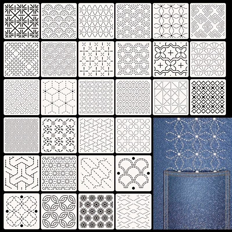 30 pièces modèles de broderie  - Embroidery Meaning avis et prix