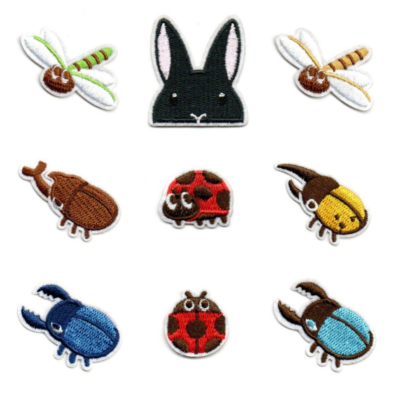 Patch brodé de dessin animé co - Embroidery Lady Bug avis et prix